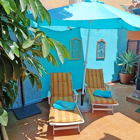 Casa Golfin - Colorful House With Large Terrace In The Sunny South *